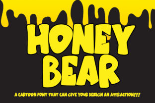 Bring Playful Charm to Your Designs with Honey Bear Font