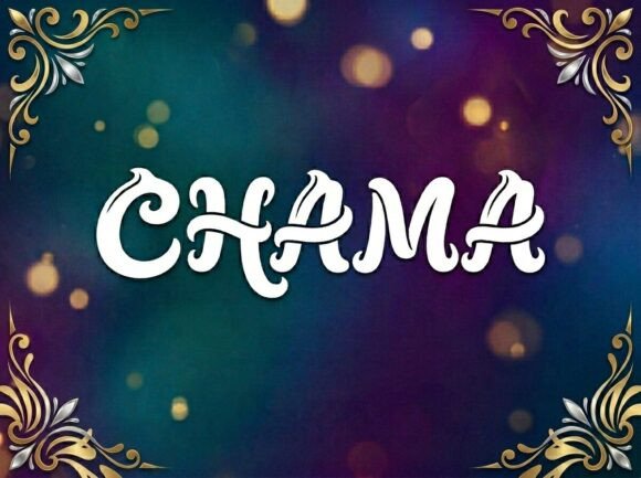 Chama: A Striking Display Typeface for Bold Creativity