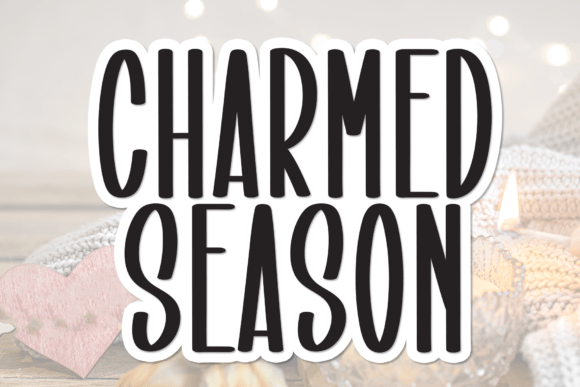 Charmed Season: A Radiant Display Font for Delightful Art