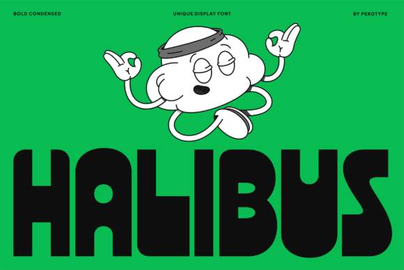 Discover the Playful Power of Halibus Font
