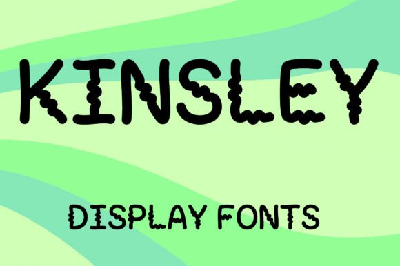 Kinsley: A Playful Display Font for Creative Projects